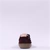 Marco Moreo Berlino Frill Trainer - Burgundy Suede